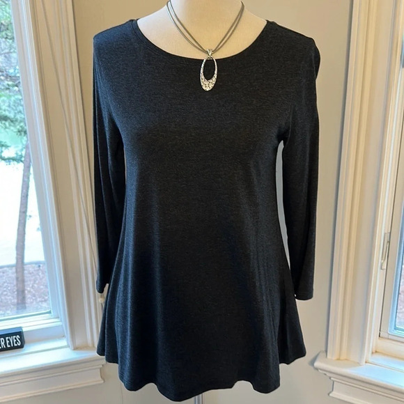 The White Company NWOT Charcoal Tunic, Size 6 - Picture 2 of 7